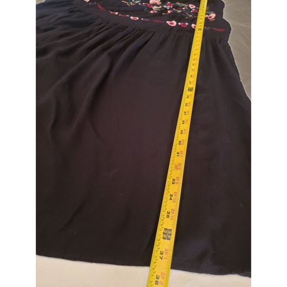 Z STUDIO DRESS BOHO SIZE XL EMBROIDERED BLACK - Picture 5 of 7